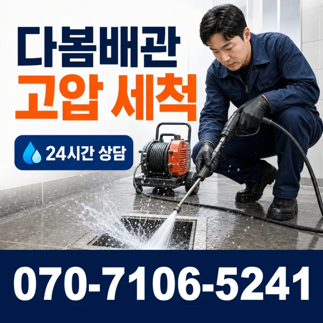 대구 범물1동 배수관청소 상담 이미지 4